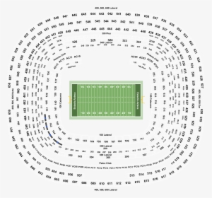 Mapa Estadio Azteca Chiefs Chargers, HD Png Download, Transparent PNG