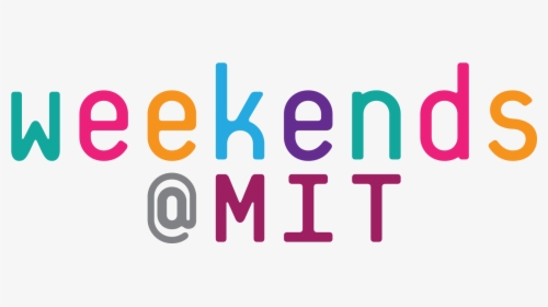Weekends At Mit Logo - Graphic Design, HD Png Download, Transparent PNG
