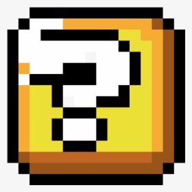Mario Box Pixel Art, HD Png Download, Transparent PNG