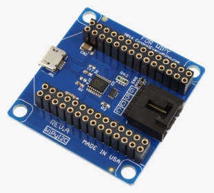 I2c Shield For Wipy With Usb Port - Electronic Component, HD Png Download, Transparent PNG