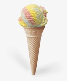 Cone Rainbow 1340 X1340 - Ice Cream Cone, HD Png Download, Transparent PNG