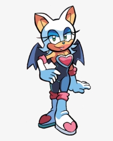 Sonic News Network - Sonic Archie Rouge, HD Png Download, Transparent PNG