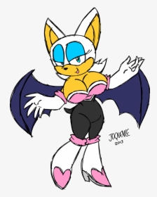 Rouge Is Hot - Cartoon, HD Png Download, Transparent PNG