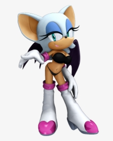 Rouge The Bat - Rouge The Bat Sonic 2006, HD Png Download, Transparent PNG