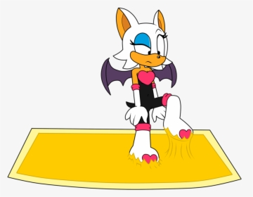 Rouge The Bat In Quicksand, HD Png Download, Transparent PNG