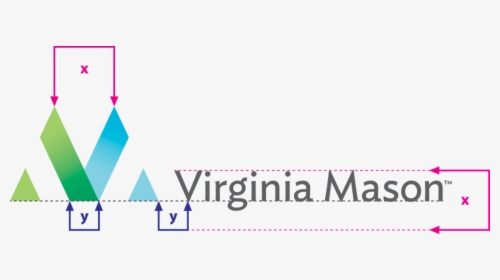 Virginia Mason Vertical Logo Proportion And Spacing - Triangle, HD Png Download, Transparent PNG