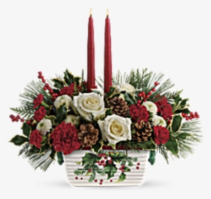 Teleflora Halls Of Holly Centerpiece, HD Png Download, Transparent PNG