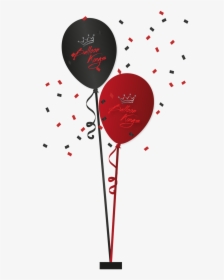Centerpiece Of 2 Balloons - Illustration, HD Png Download, Transparent PNG