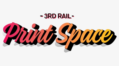 3rd Rail Print Space - Graphic Design, HD Png Download, Transparent PNG