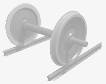 Rollingstock Axle Withopacity - Train Wheels And Tracks, HD Png Download, Transparent PNG