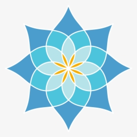 Seaview Yoga Mandalablue Yogaschedule - Transparent Blue Mandala Png, Png Download, Transparent PNG