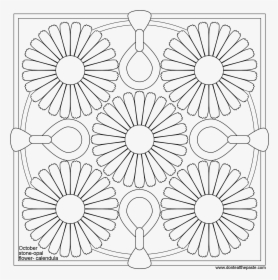 Dont Eat The Paste Flower Stone August Coloring Pages, HD Png Download, Transparent PNG