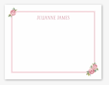 Baby Roses Notecard - Greeting Card, HD Png Download, Transparent PNG