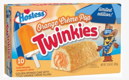 Twinkies Orange Creme Pop 10 Pack - Hostess, HD Png Download, Transparent PNG