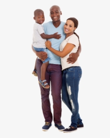 African American Family Png, Transparent Png, Transparent PNG