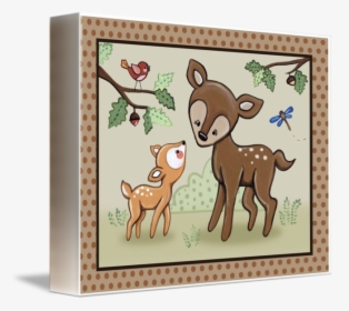 Woodland Creature Nursery - Cartoon, HD Png Download, Transparent PNG