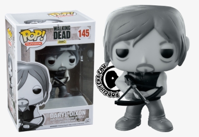 The Walking Dead - Daryl Dixon Black And White Pop, HD Png Download, Transparent PNG