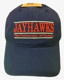 Ku Bar With Jayhawk Adjustable Royal Cap - Baseball Cap, HD Png Download, Transparent PNG
