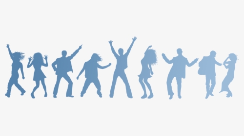 Silhouette People Dancing - Silhouette People Png Enjoy, Transparent Png, Transparent PNG