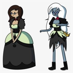 Ice King Marceline The Vampire Queen Sky Witch Betty - Adventure Time Genderbend Simon, HD Png Download, Transparent PNG