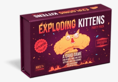 Party Pack - Many Cards In Exploding Kittens Party Pack, HD Png Download, Transparent PNG