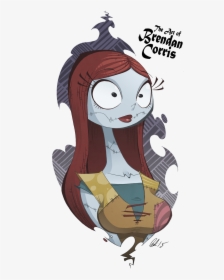 Here’s Another Quick Nightmare Before Christmas Bust - Sally The Nightmare Before Christmas Drawing, HD Png Download, Transparent PNG