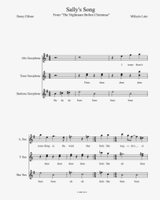Alto Sax Song Of Storms Sheet Music, HD Png Download, Transparent PNG