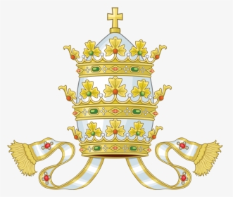 Crown Of Pope Heraldry, HD Png Download, Transparent PNG