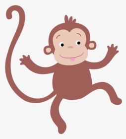 Monkey Hanging Clip Art Free Clipart Images Transparent - Cut Out Monkey Template, HD Png Download, Transparent PNG