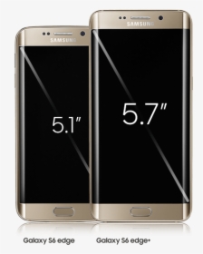 Galaxy S6 Edge In Gold Platinum - خلفيات سامسونج اج بلس, HD Png Download, Transparent PNG