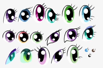 Sorry Luna S And Rarity S Eyes Look Odd, I Can T Draw - My Little Pony Body Eyes, HD Png Download, Transparent PNG