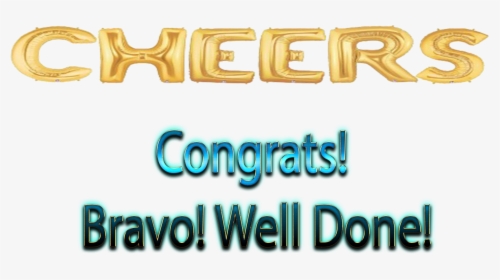 Congrats Bravo Well Done Png Free Images - Calligraphy, Transparent Png, Transparent PNG
