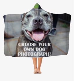 Your Pet On An Adult Hooded Blanket   Class - Blanket, HD Png Download, Transparent PNG