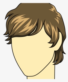 Boy hairstyle hair isolated cartoon design Vector Image