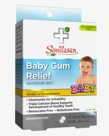 Baby Gum Relief Homeopathic Quick Dissolving Tablets - Child, HD Png Download, Transparent PNG