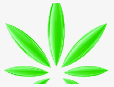 Marijuana Clipart Daun - Cannabis, HD Png Download, Transparent PNG