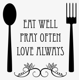 Banner Black And White Quote Vector Food - Food Quote Black And White, HD Png Download, Transparent PNG