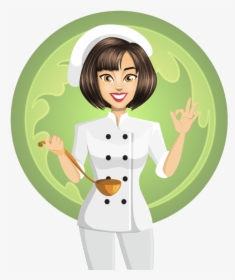 Collection Of Cute - Woman Chef Vector Free, HD Png Download, Transparent PNG