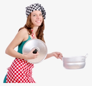 Girl In The Kitchen Png, Transparent Png, Transparent PNG