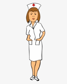 Girl Cooking Clipart Transparent Background - Nurse Clipart Without Background, HD Png Download, Transparent PNG