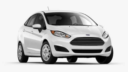 White 2019 Ford Fiesta On White - 2019 Ford Fiesta Sedan, HD Png Download, Transparent PNG