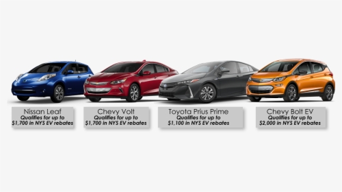 Hoselton Auto Mall S Electric Vehicle Line-up - Electric Vehicles Models, HD Png Download, Transparent PNG