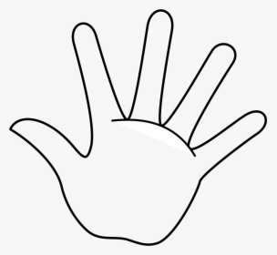 Closed Hand Clipart Free Clipart Image Image - Hand Black And White, HD Png  Download , Transparent Png Image - PNGitem