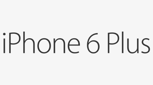 Apple Iphone 6 Plus Logo, HD Png Download, Transparent PNG