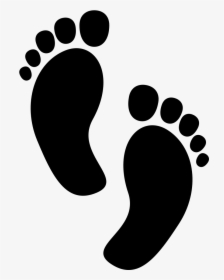 Foot Infant Clip Art - Baby Footprints Clipart, HD Png Download, Transparent PNG