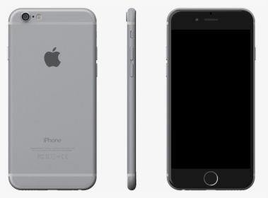 Iphone 6 Skin Space Gray - Iphone 6 In Black Colour, HD Png Download, Transparent PNG