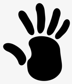 Right Handprint - Right Hand Cartoon, HD Png Download, Transparent PNG