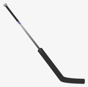 Black Stick Png - Goalie Hockey Stick Vector, Transparent Png, Transparent PNG
