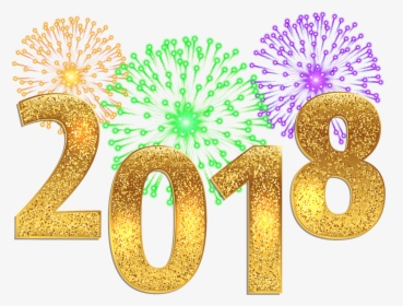 Happy New Year Png 2018 By - Happy New Year 2018 Png, Transparent Png, Transparent PNG