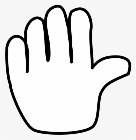 Hand Stop Open Held Out Palm Png Image - Sign, Transparent Png, Transparent PNG